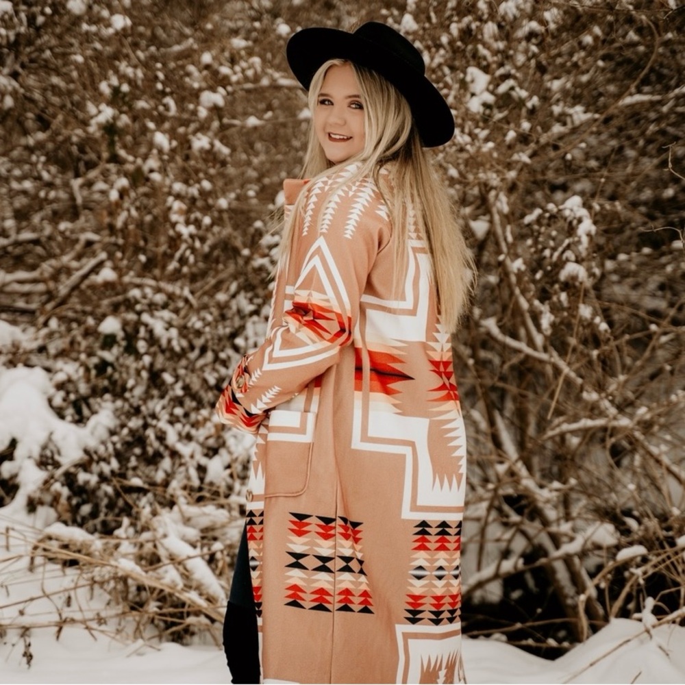 Native American style coat. Size large